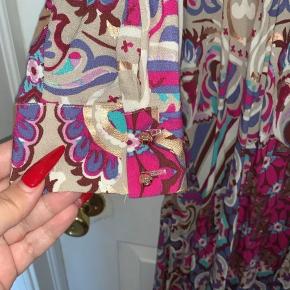 Soft Surroundings Palmero Boho Maxi Dress - Picture 8 of 9